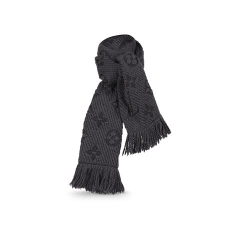 louis vuitton logomania grau|louis vuitton logo scarf.